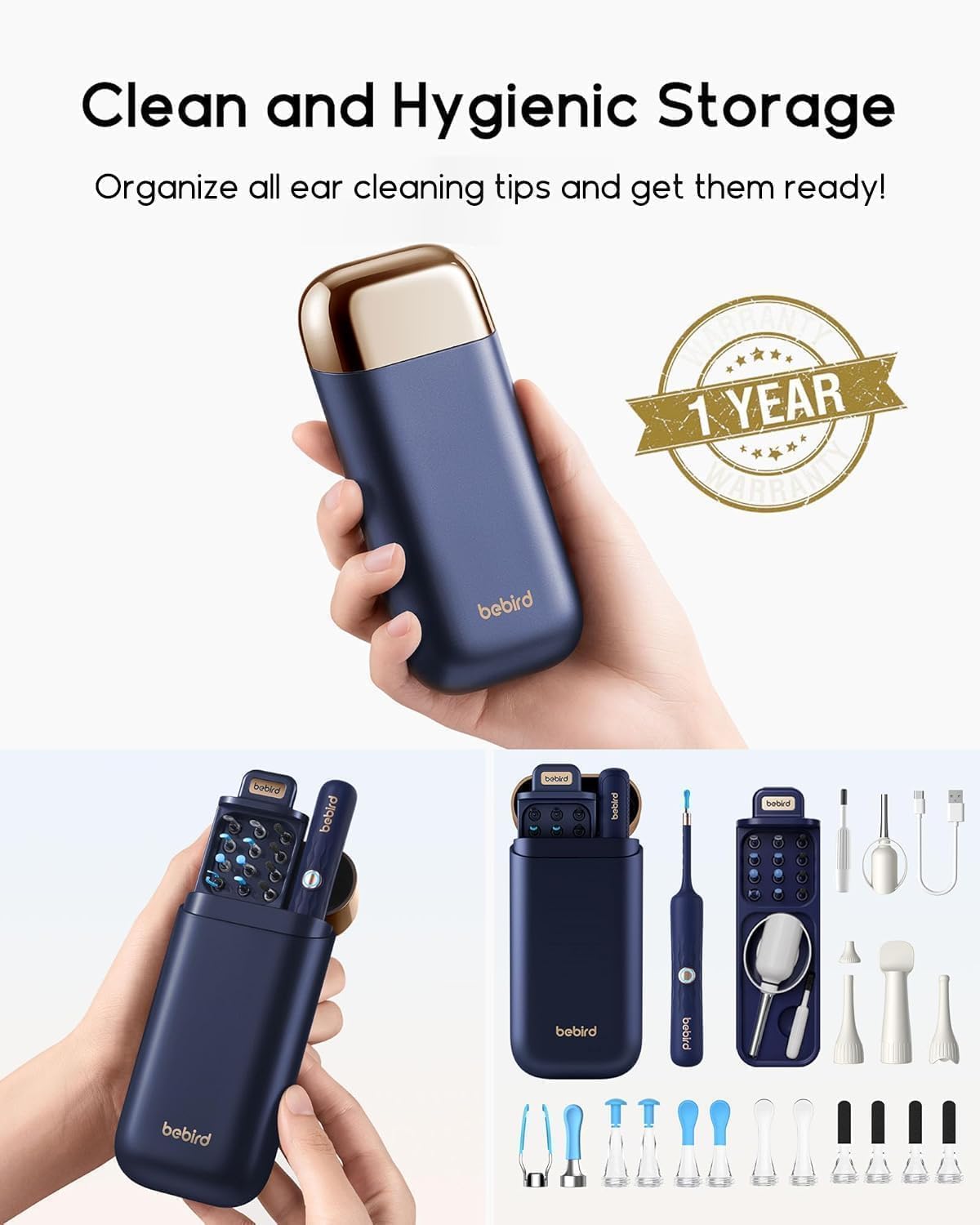 Eyrnahreinsir með HD Myndavél PLUS