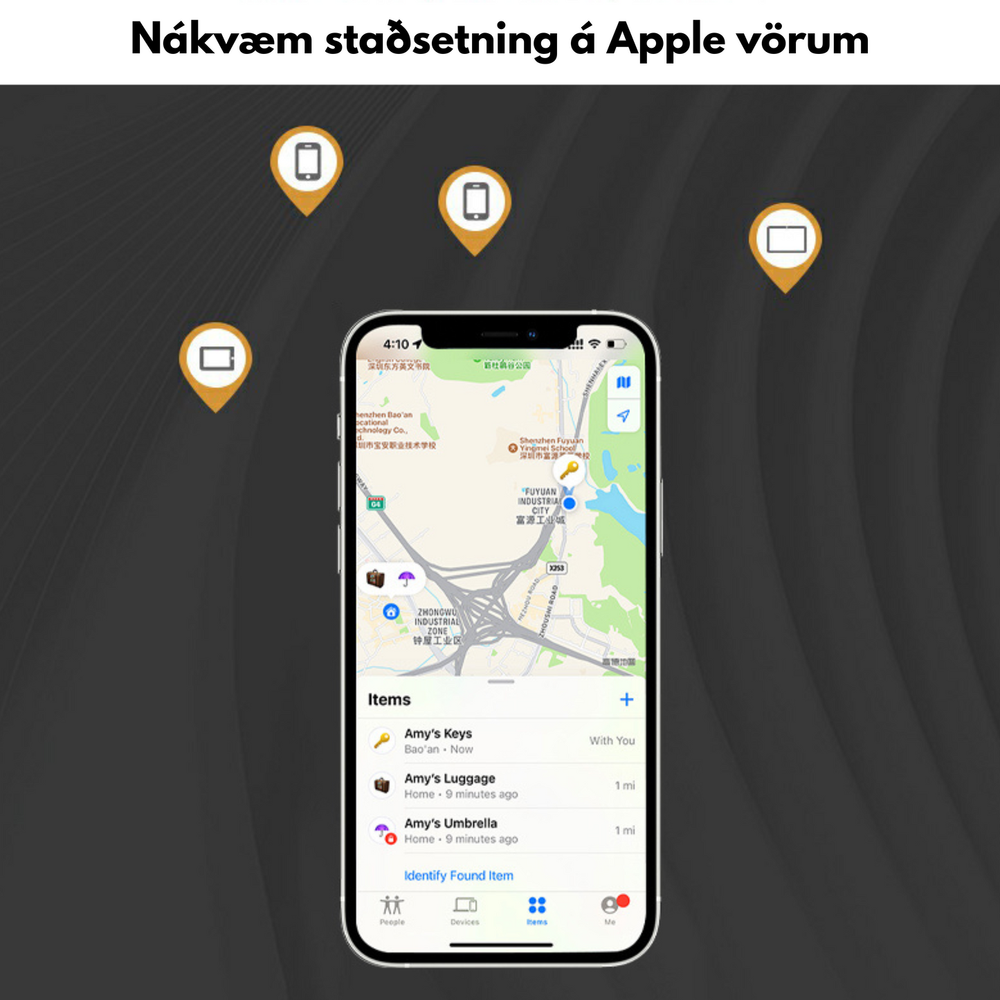 iTag Staðsetningartæki