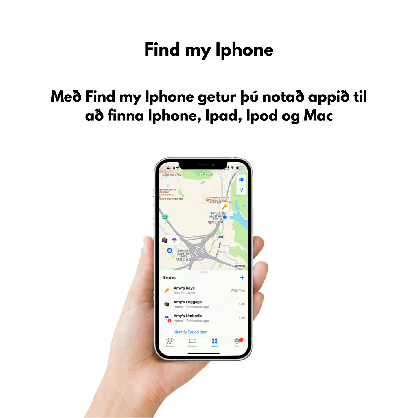 iTag Staðsetningartæki