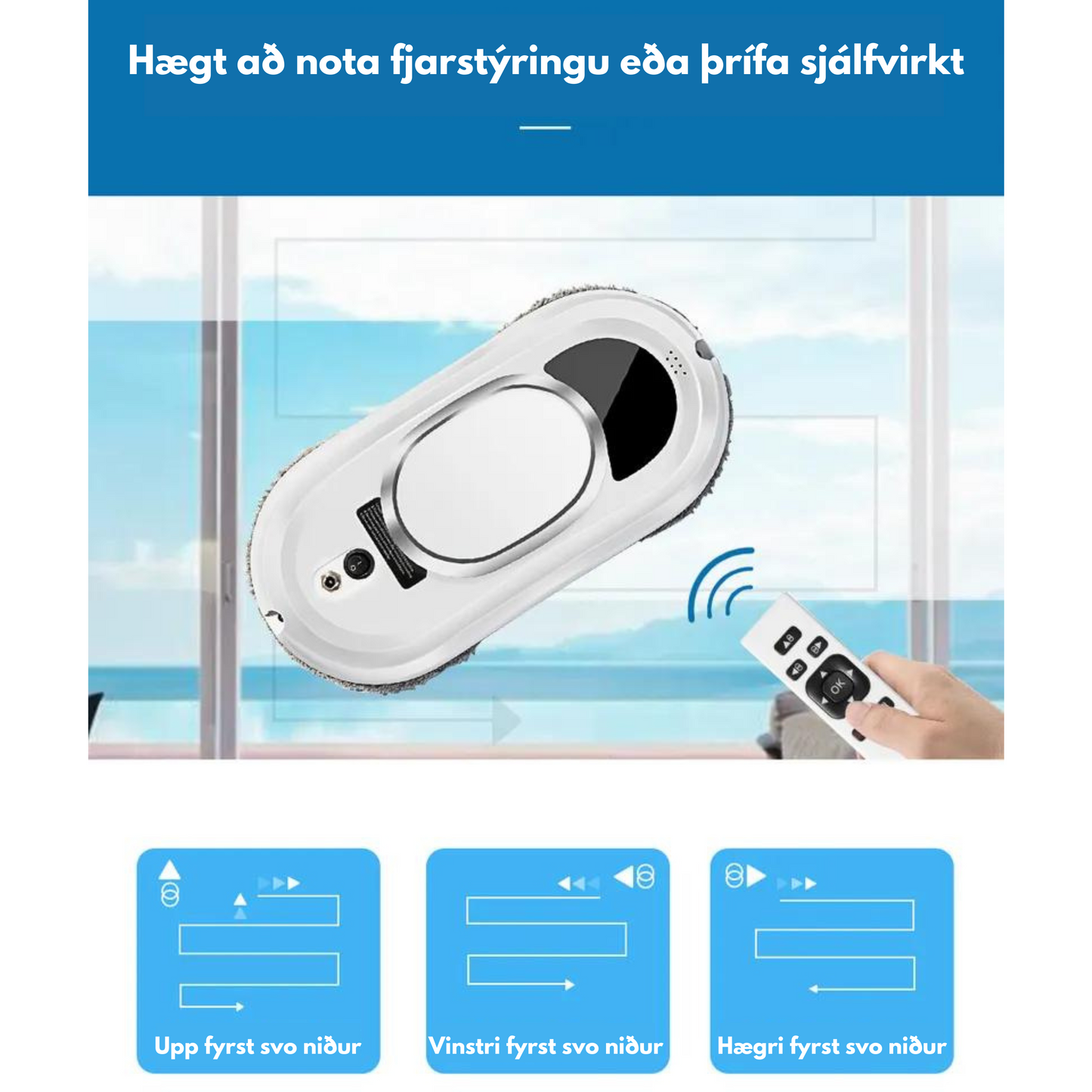 Segul Gluggasköfuróbot (Forpöntun)