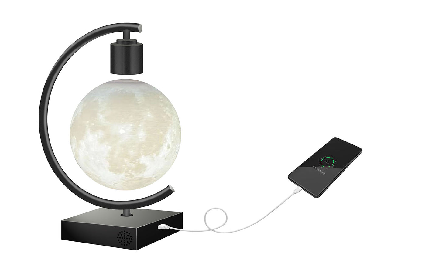 Fljótandi Tungl Lampi