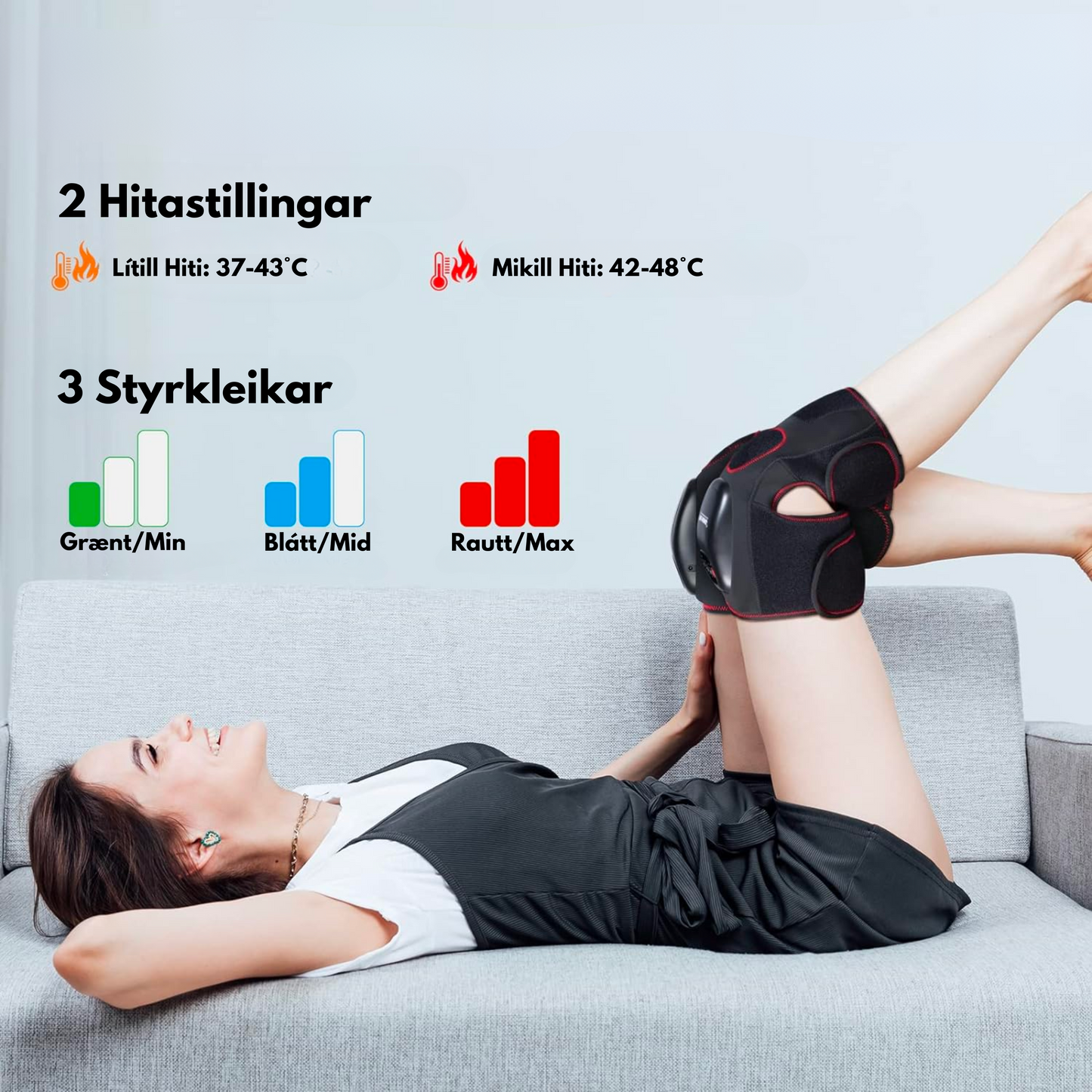 Hné Nuddtæki frá Fit King