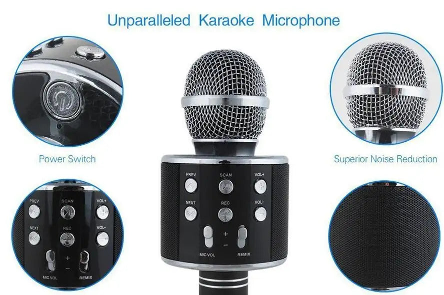 Þráðlaus Karaoke Míkrafónn (Forpöntun)