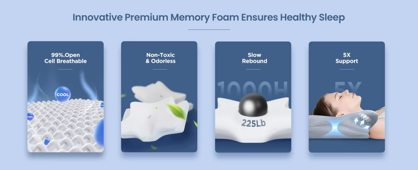 Orthopedic Koddi - Memory Foam (Forpöntun)