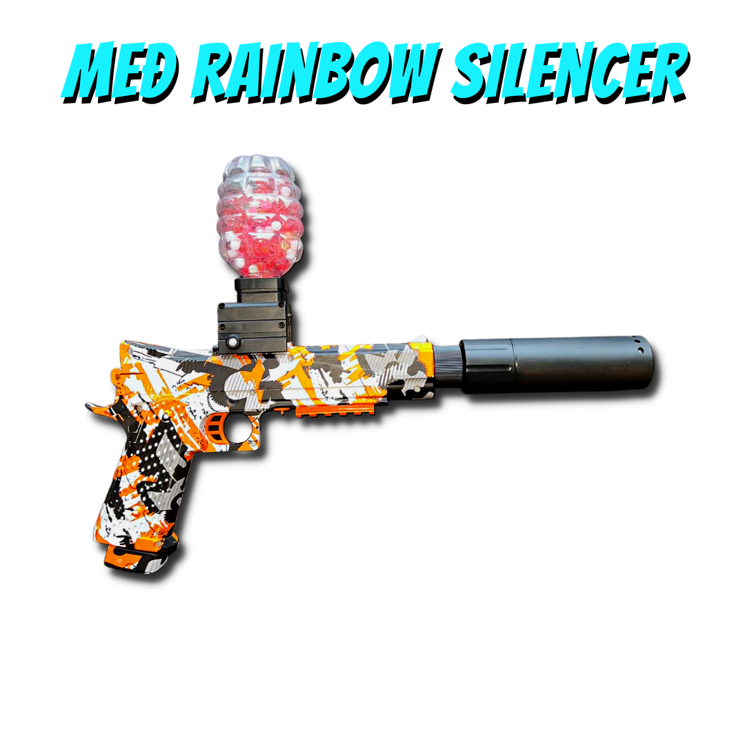 GEL BALL BLASTER "Rainbow Silencer"