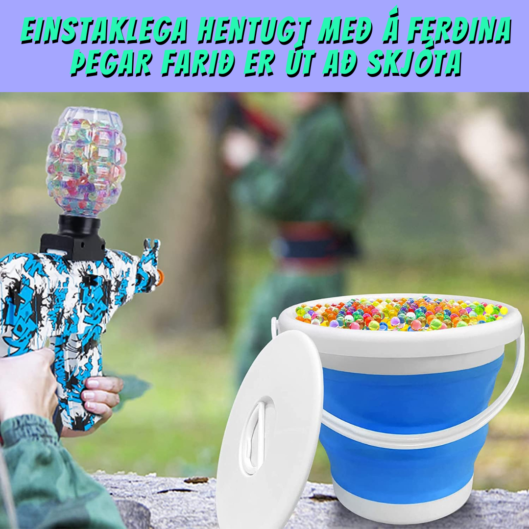 GEL BALL BLASTER FERÐAKARFA
