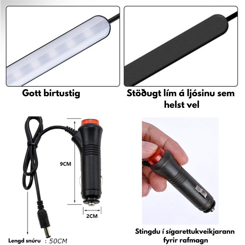 Bíla Led Ljós