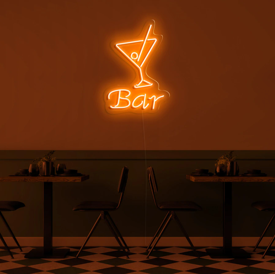 "Bar" RGB NEON Skilti
