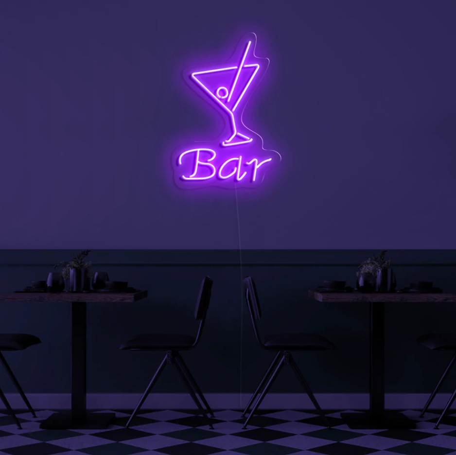 "Bar" RGB NEON Skilti