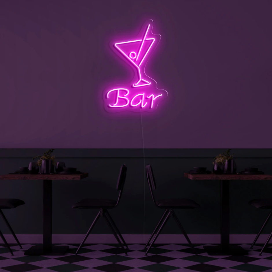 "Bar" RGB NEON Skilti