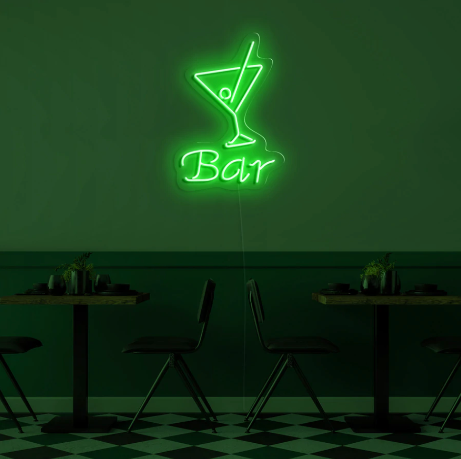 "Bar" RGB NEON Skilti