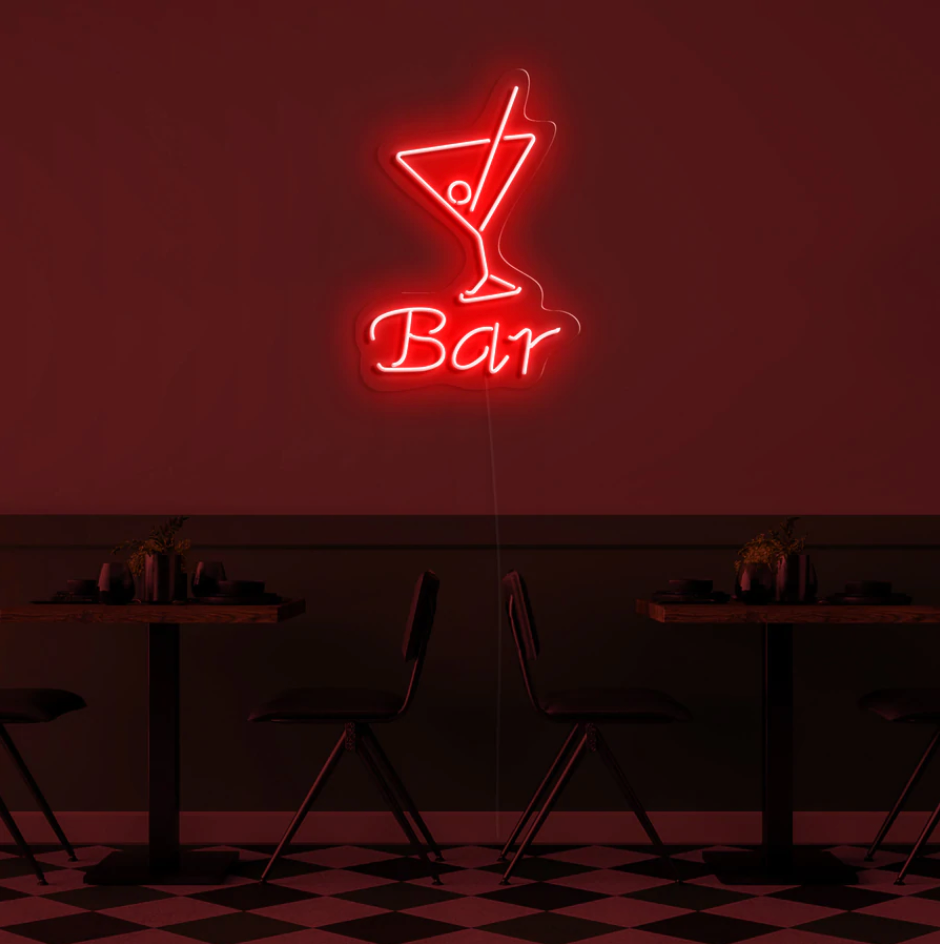 "Bar" RGB NEON Skilti