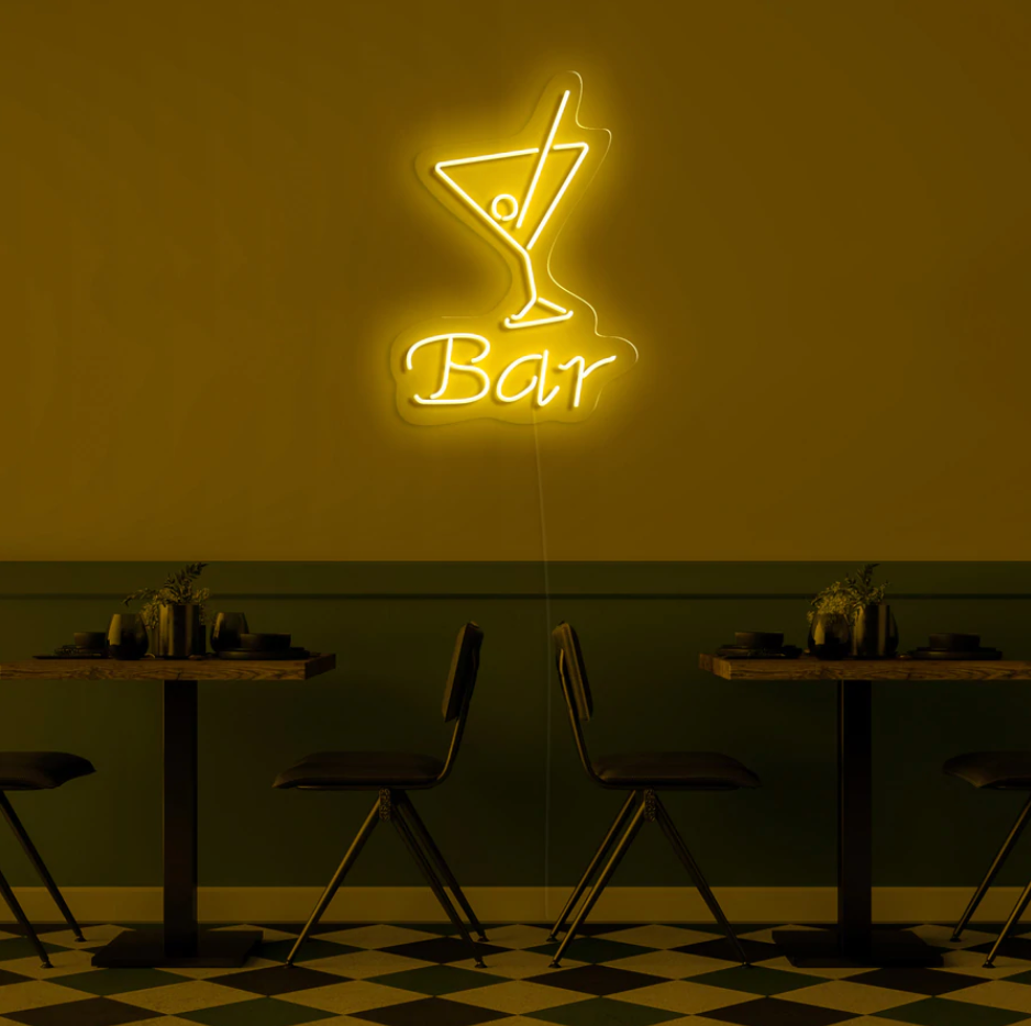 "Bar" RGB NEON Skilti