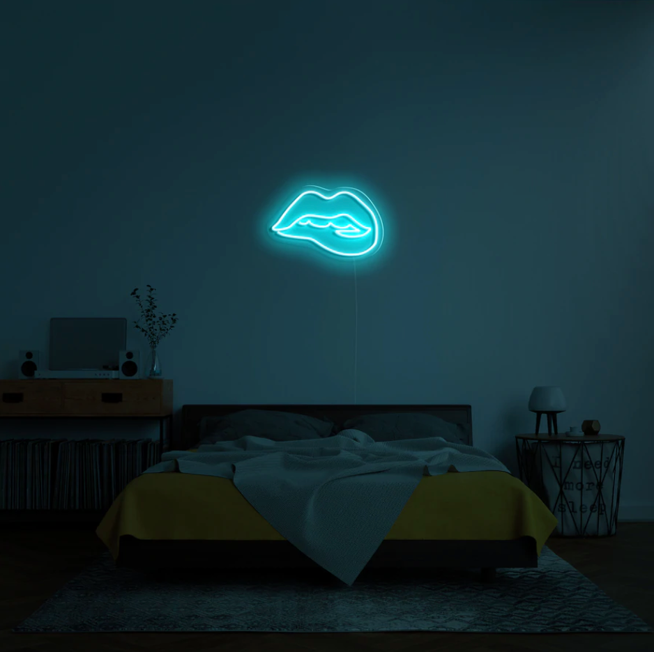 "Lips" LED neon skilti