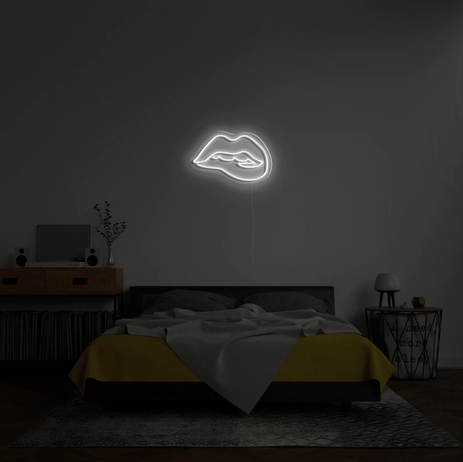 "Lips" LED neon skilti
