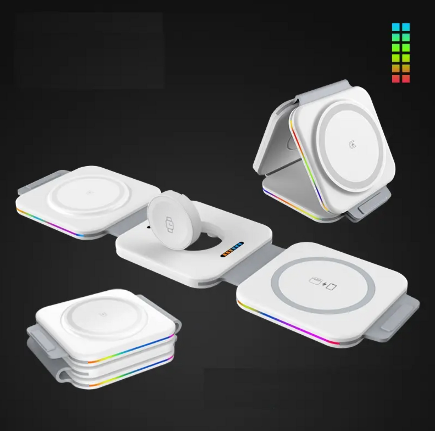 3-1 Þráðlaus Hleðslustandur