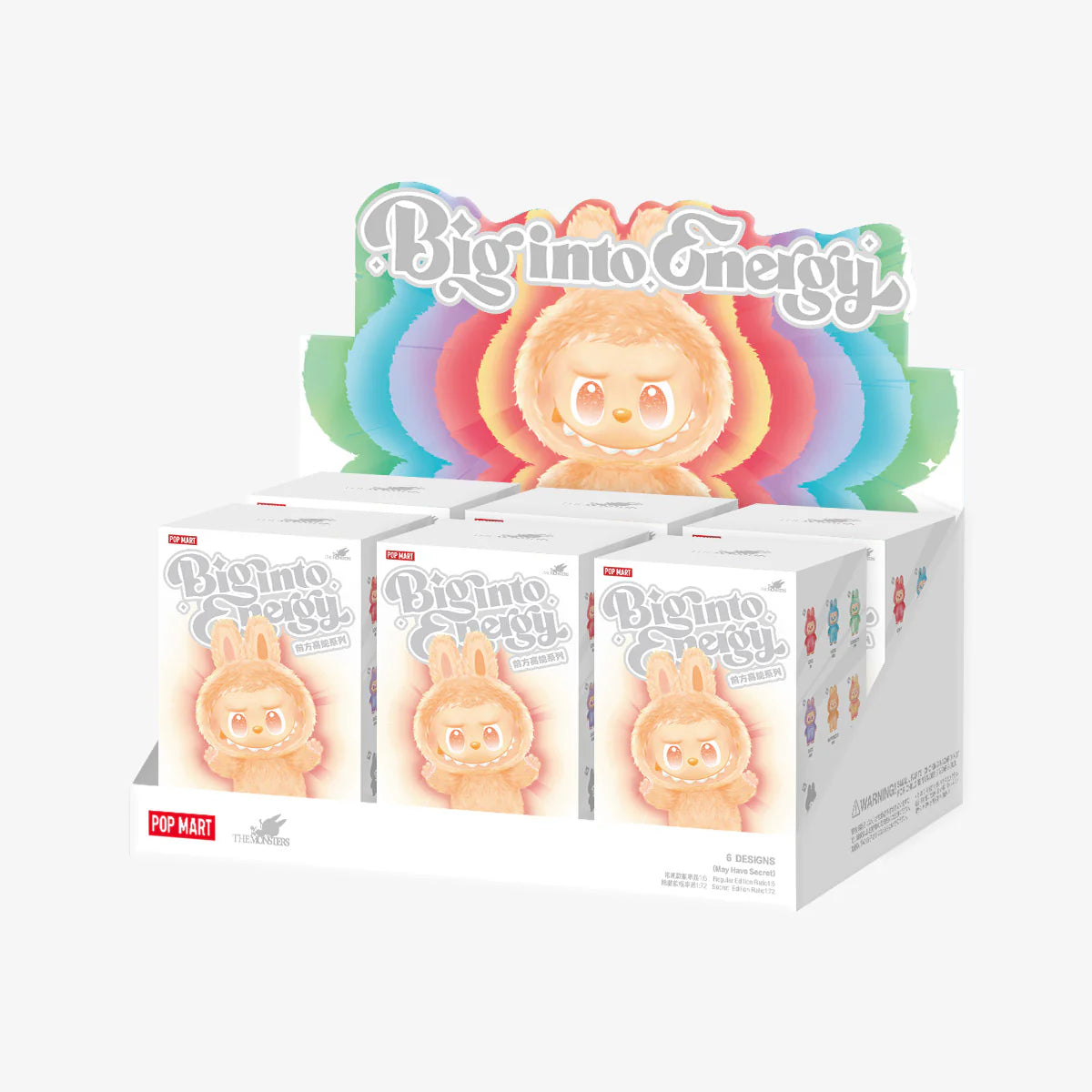 LABUBU BIG INTO ENERGY BLIND BOX - THE MONSTERS (Forpöntun)