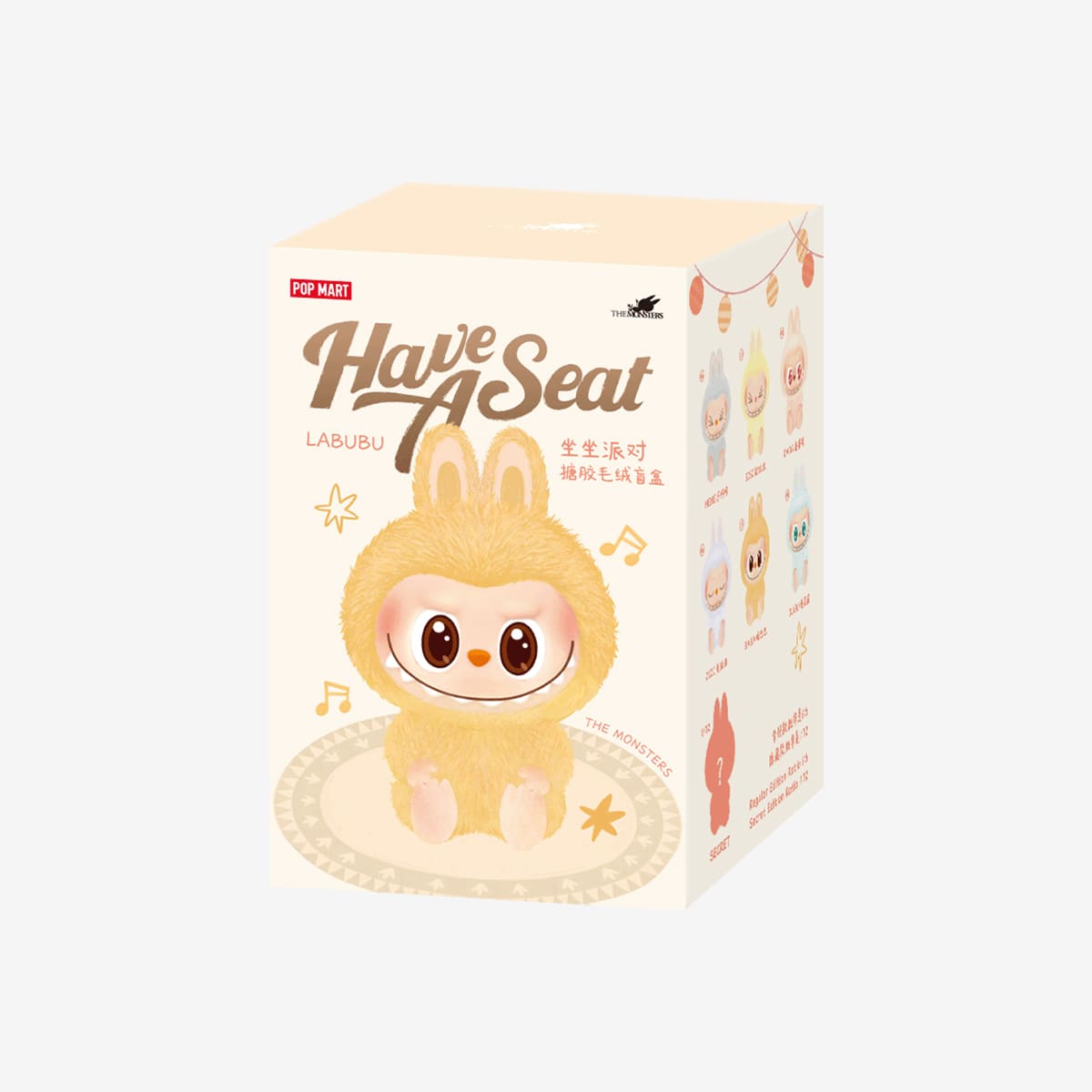 LABUBU - THE MONSTERS HAVE A SEAT BLIND BOX (Forpöntun)