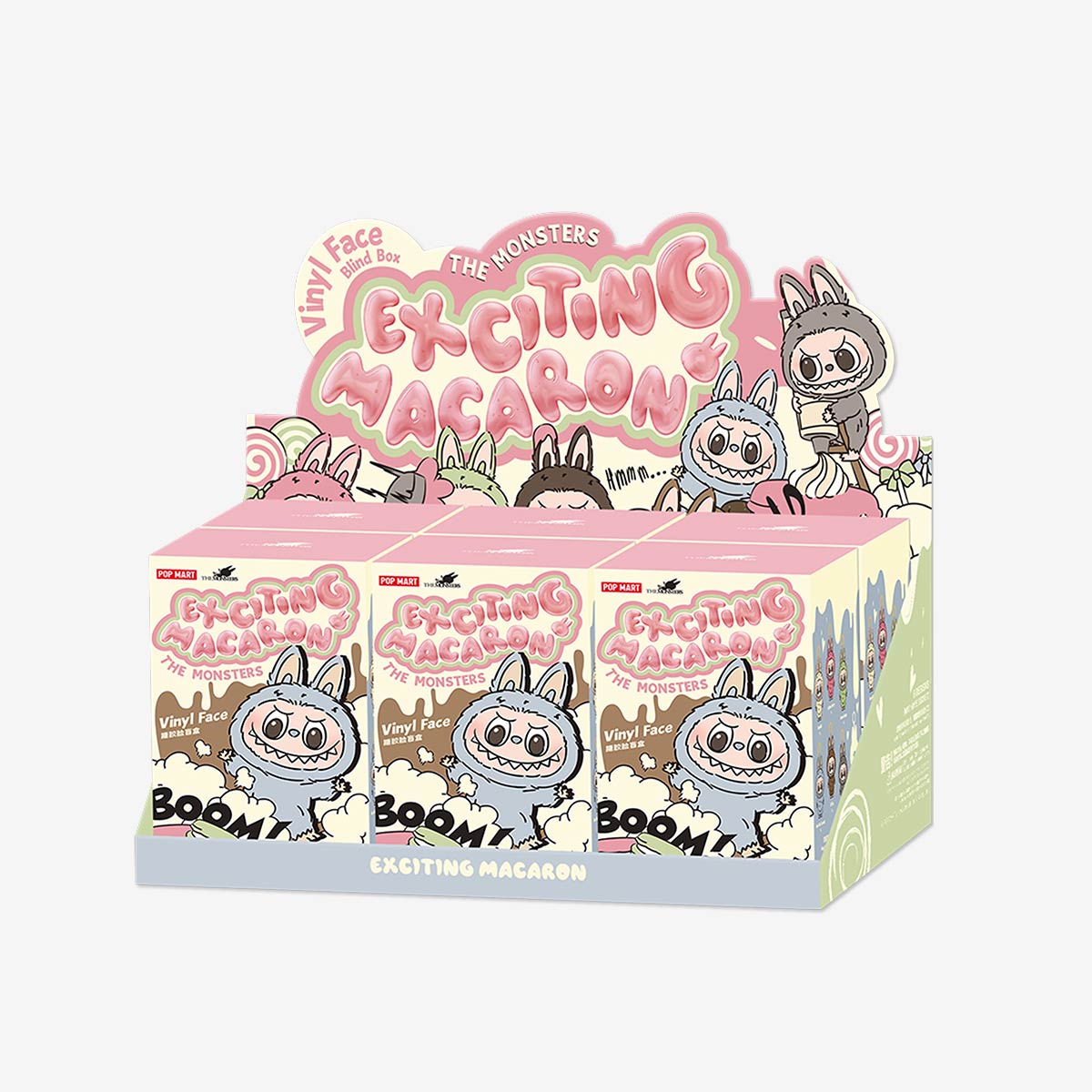 LABUBU - THE MONSTERS EXCITING MACARON BLIND BOX (Forpöntun)