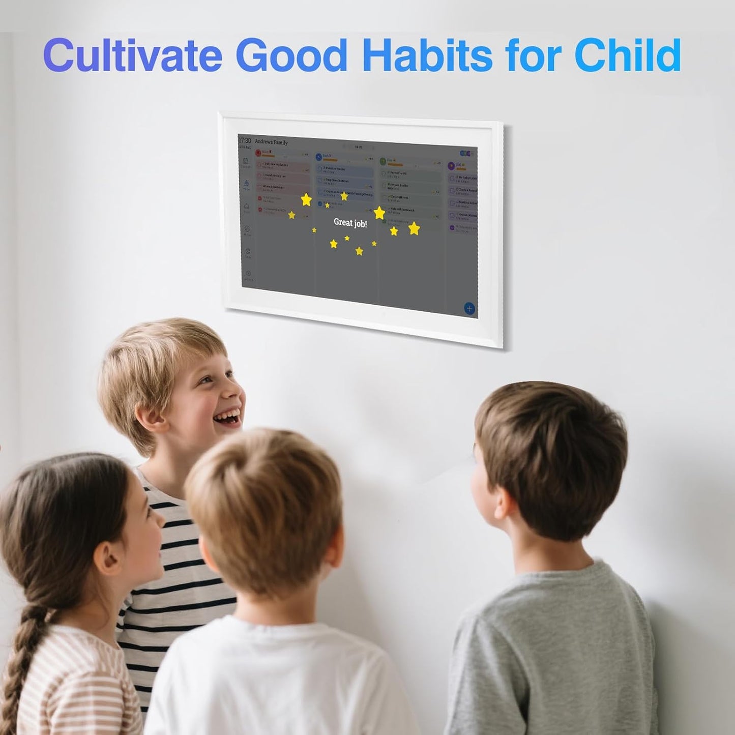 Stafrænt Dagatal 15.6"