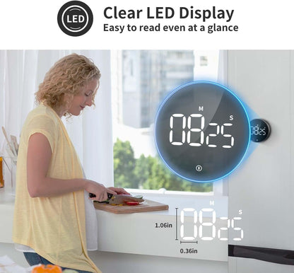 Stafrænn LED Tímamælir