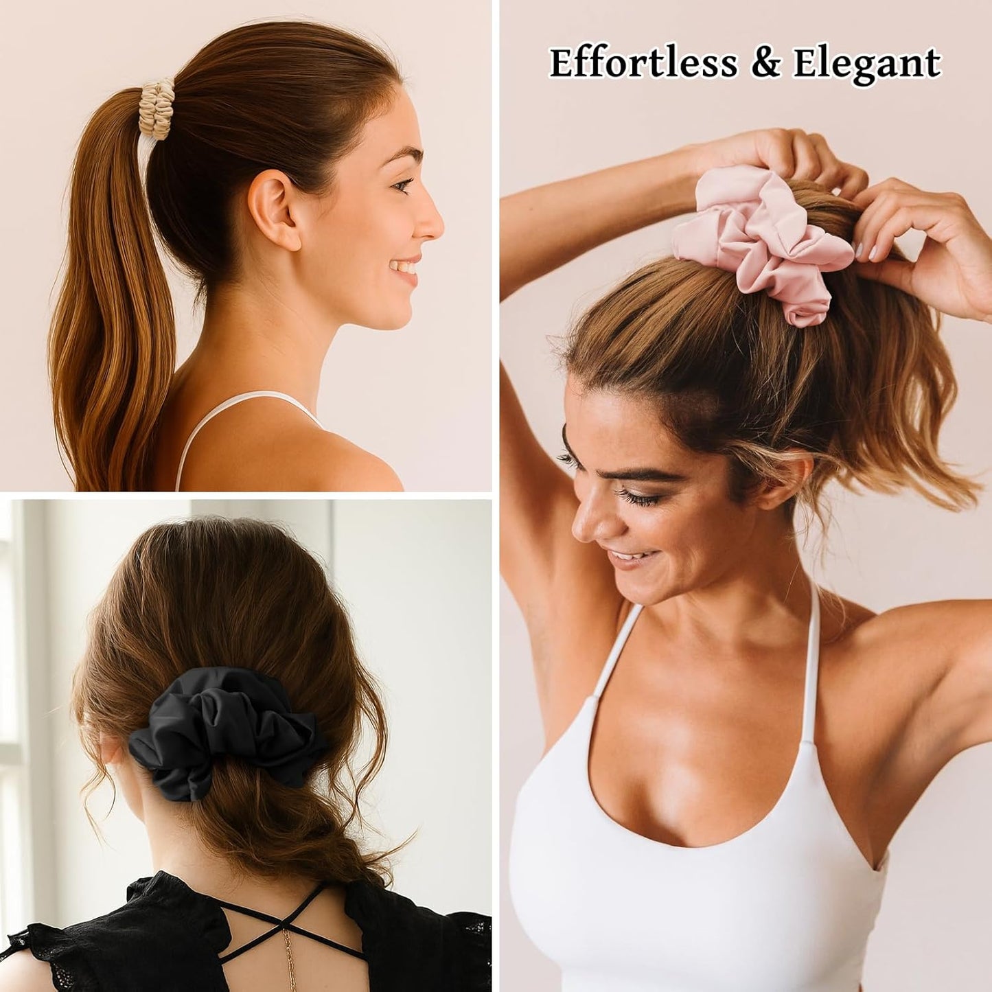 Mulberry Silki Scrunchies
