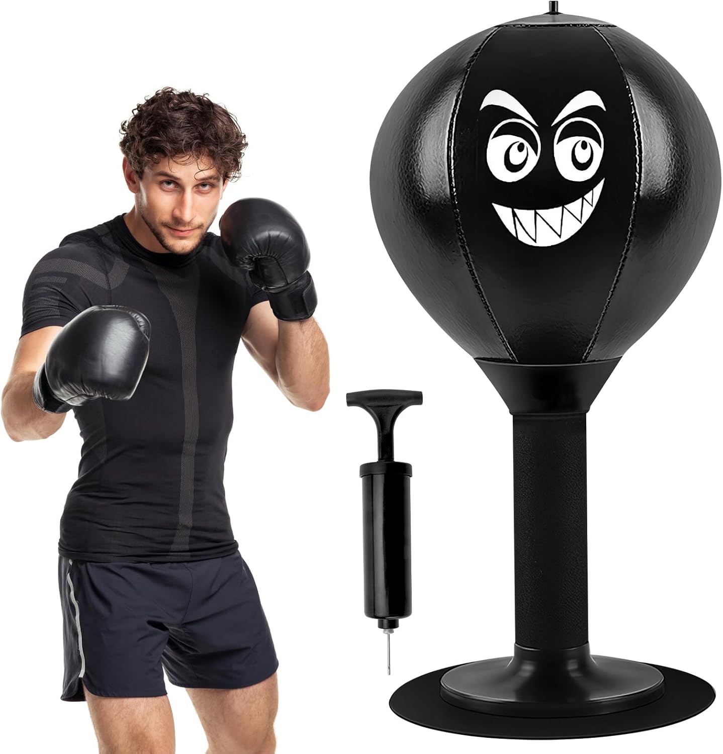 Boxpúði með sogskál