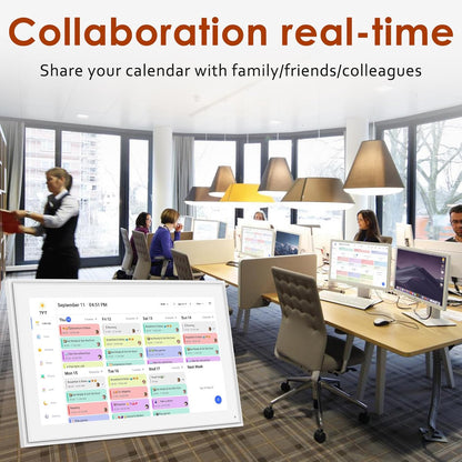 Stafrænt Dagatal 15.6"