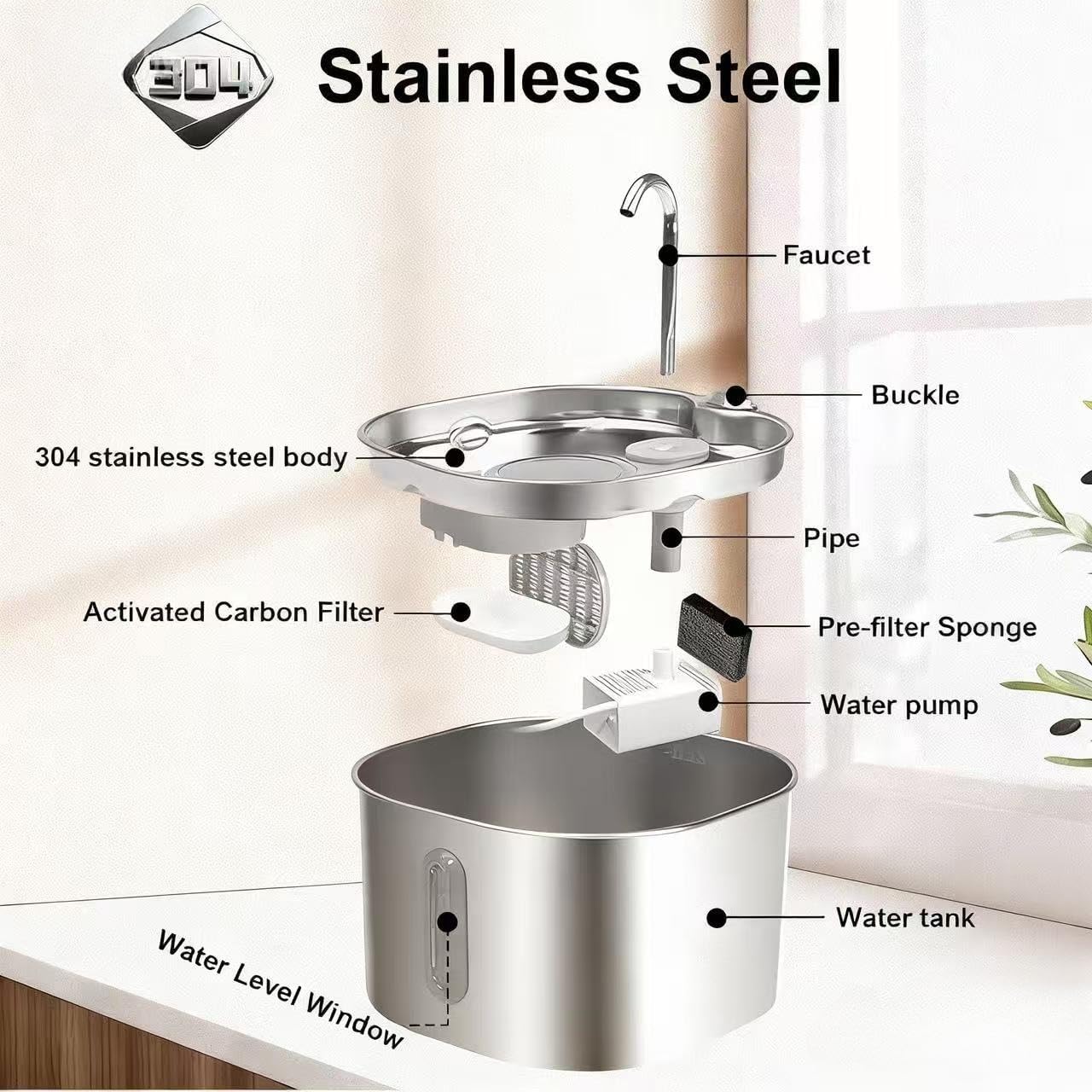 Gæludýra Vatnsbrunnur