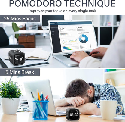 Snjall Pomodoro Tímamælir