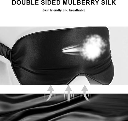 Mulberry Silki Svefngríma