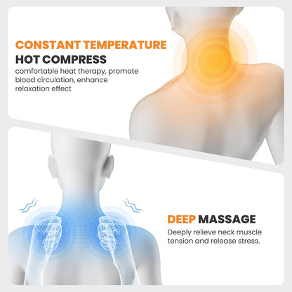 Hálsnuddpúði með Hita (Ný Útgáfa) (Forpöntun)