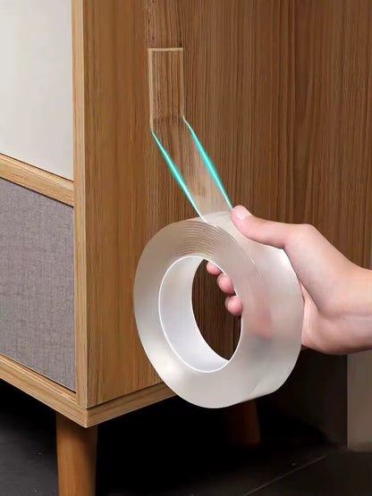 Sterkt Tvíhliða Nano Límband – Gagnsætt