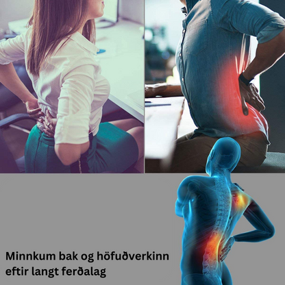 Uppblásanlegur Ferðapúði