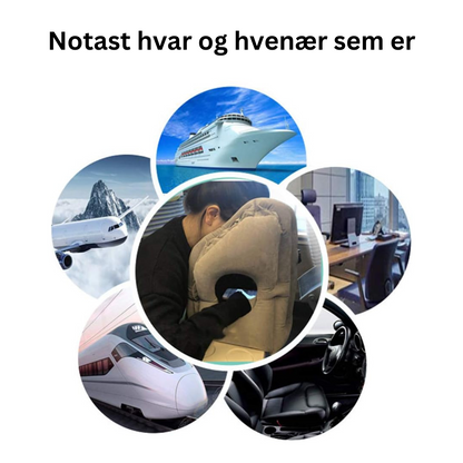 Uppblásanlegur Ferðapúði