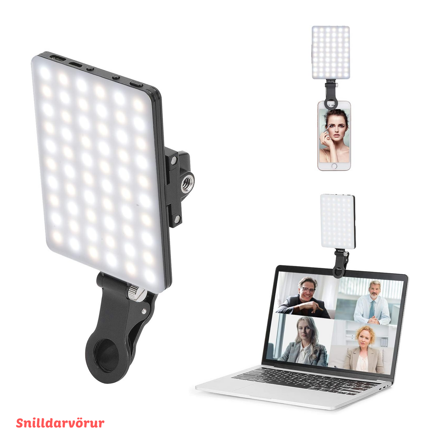 Selfie LED Ljós