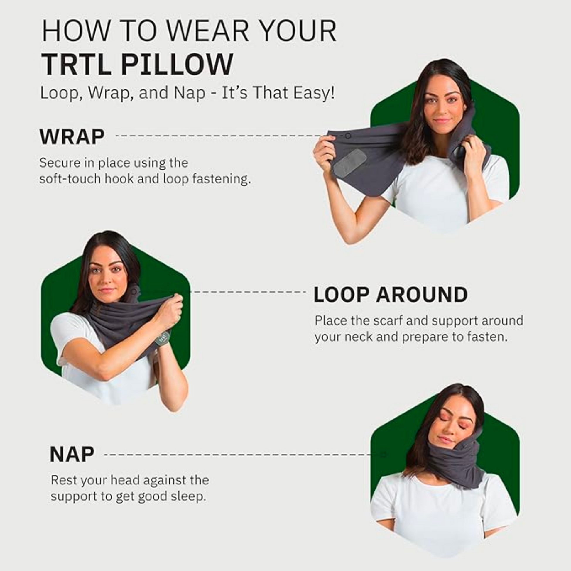 Memory Foam Ferðapúði
