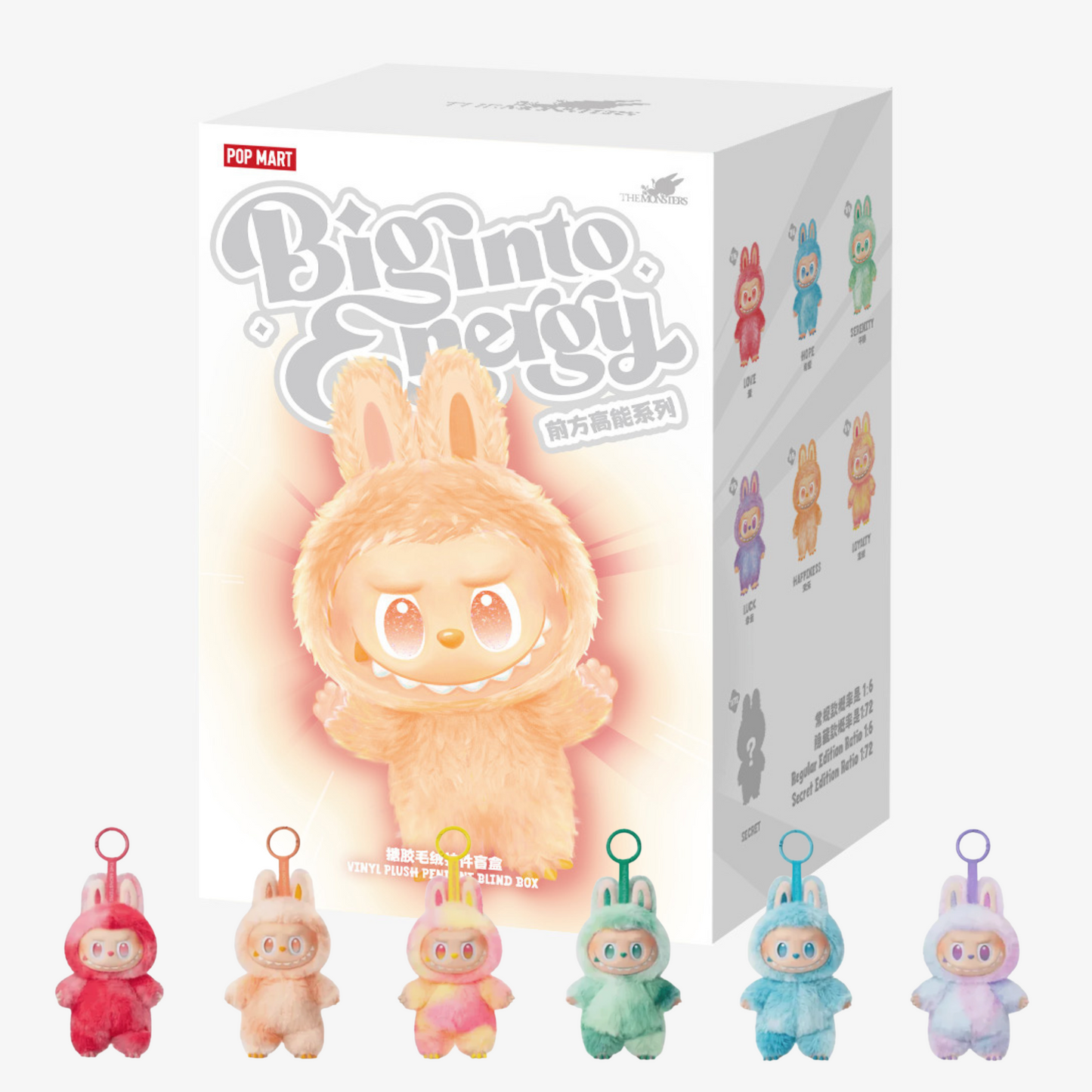 LABUBU BIG INTO ENERGY BLIND BOX - THE MONSTERS (Forpöntun)
