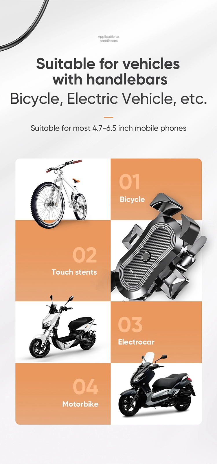 Símafesting fyrir Hjól