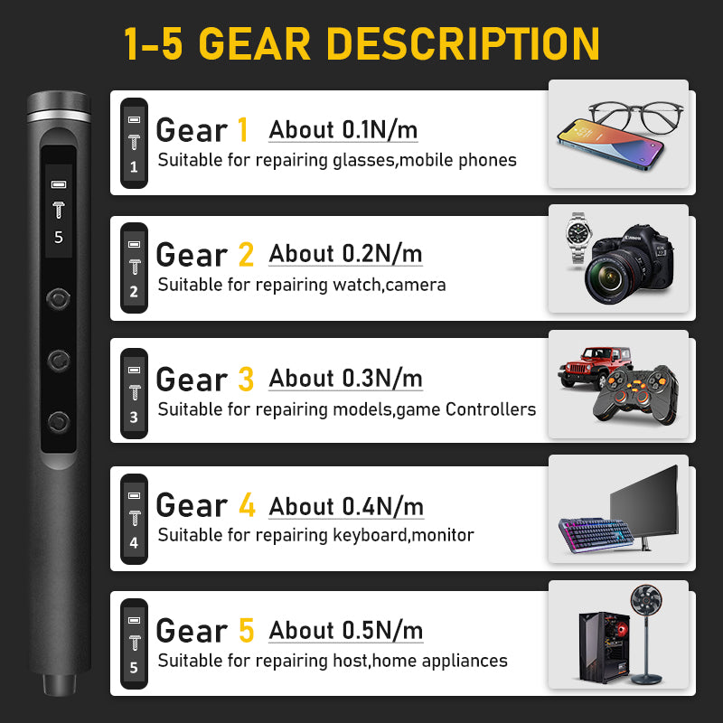 Rafmagnsskrúfjárn ( Ný Útgáfa )