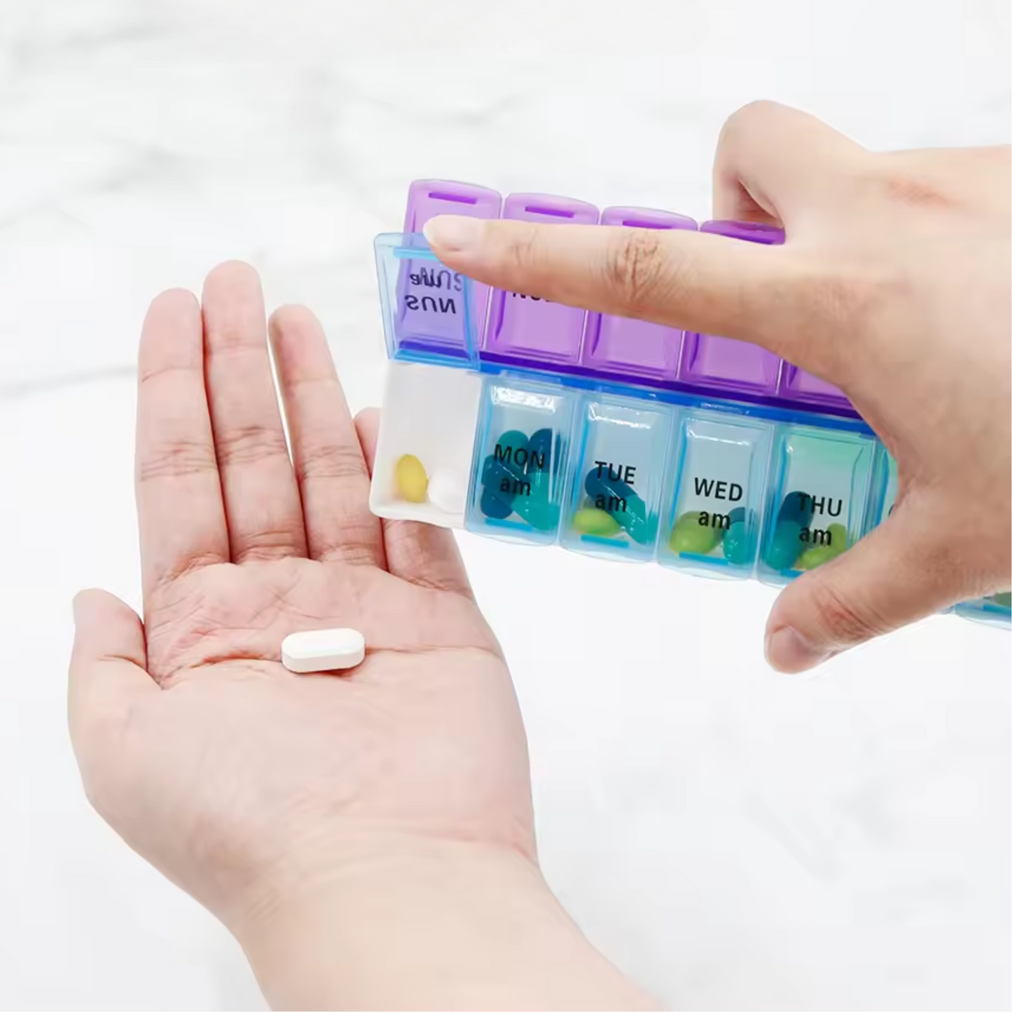 Vítamín og lyfjabox
