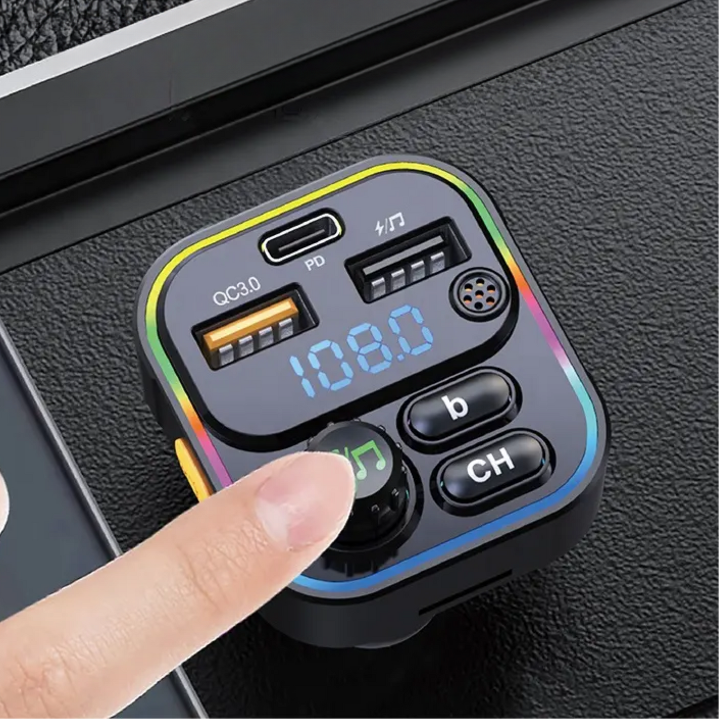 Bluetooth FM Sendir fyrir Bíl