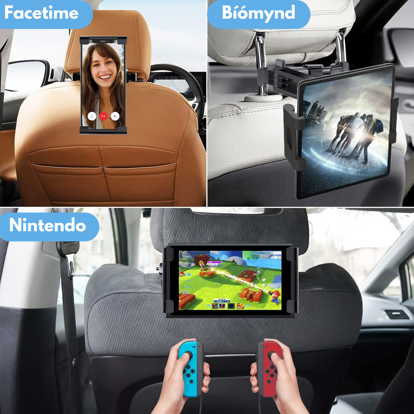 iPad Haldari í Bíl
