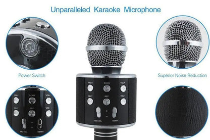 Þráðlaus Karaoke Míkrafónn