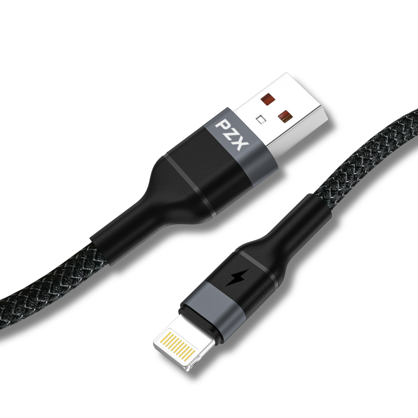 USB-A í Lightning Hraðhleðslusnúra (6A) 1m