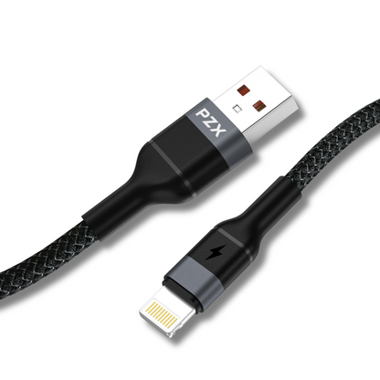 USB-A í Lightning Hraðhleðslusnúra (6A) 1m