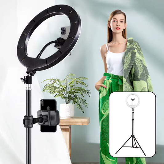 LED Hringljós m/standi