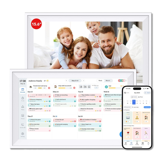 Stafrænt Dagatal 15.6"
