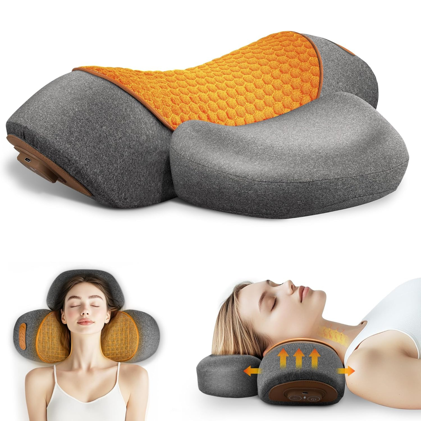 Hálsnuddpúði með Hita (Ný Útgáfa)