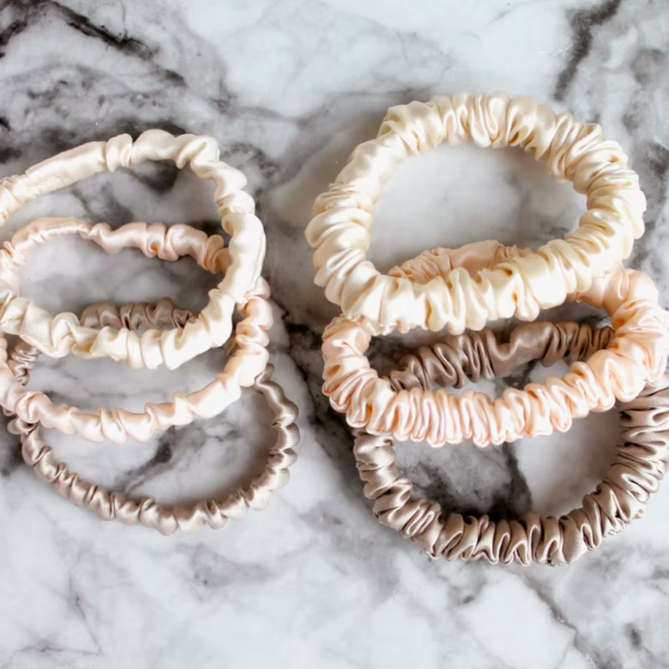 Mulberry Silki Scrunchies